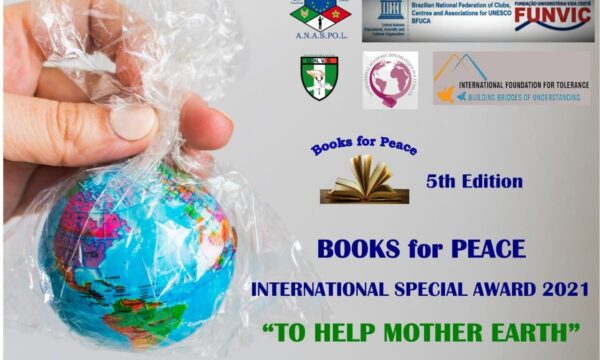 Books for Peace 2021 – Presentato il logo della V edizione dedicato all’Ambiente